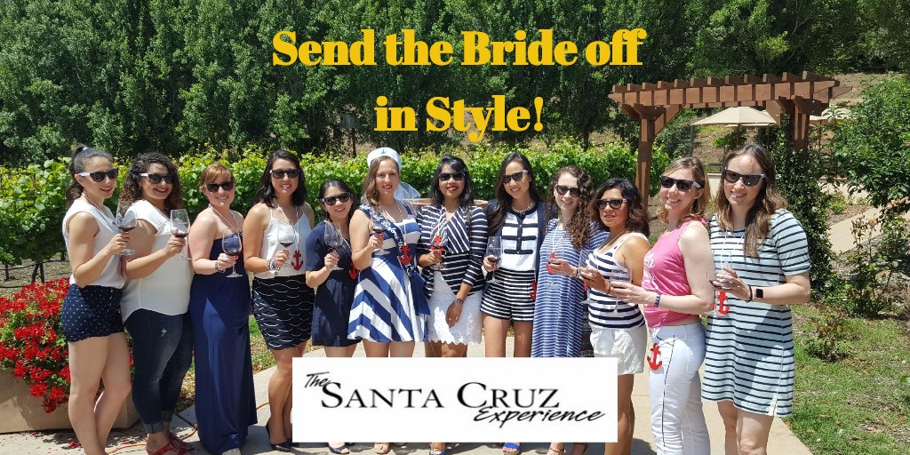 Send the Bride off in with a day of #winetasting ! We also offer #weddingshuttles and #tesla getaway car!