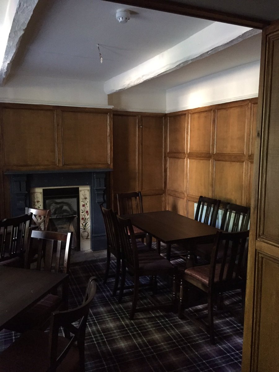 The new panels in the restaurant are looking good