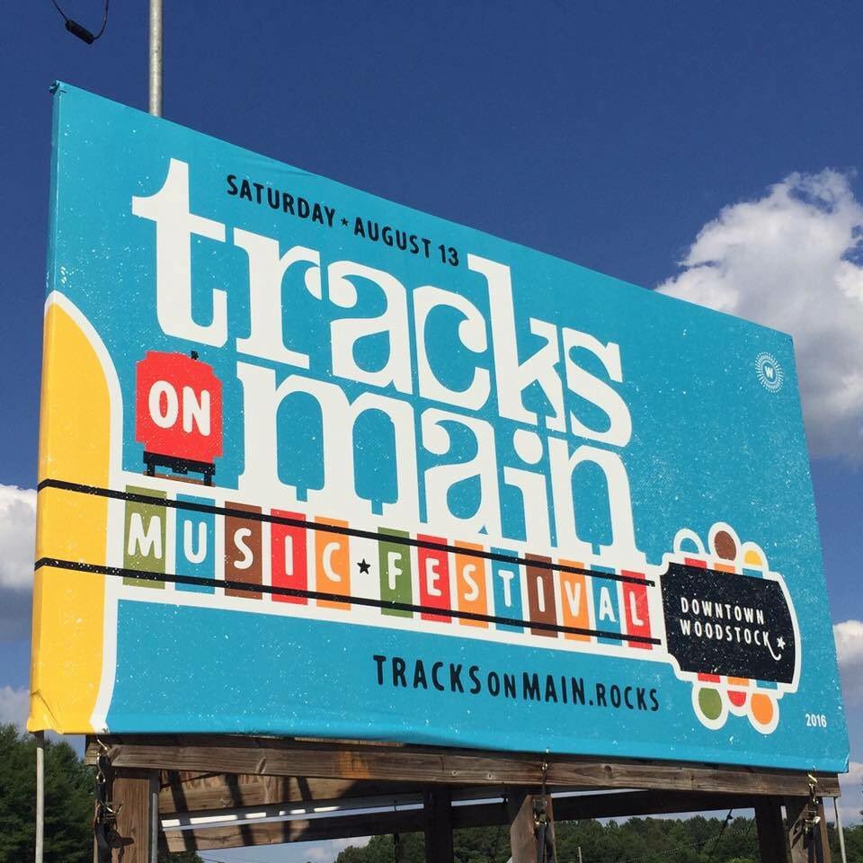 Tracks on Main Music Festival, Saturday Aug 13. Will feature 14 acts at three stages. Free to attend. #georgiamusic