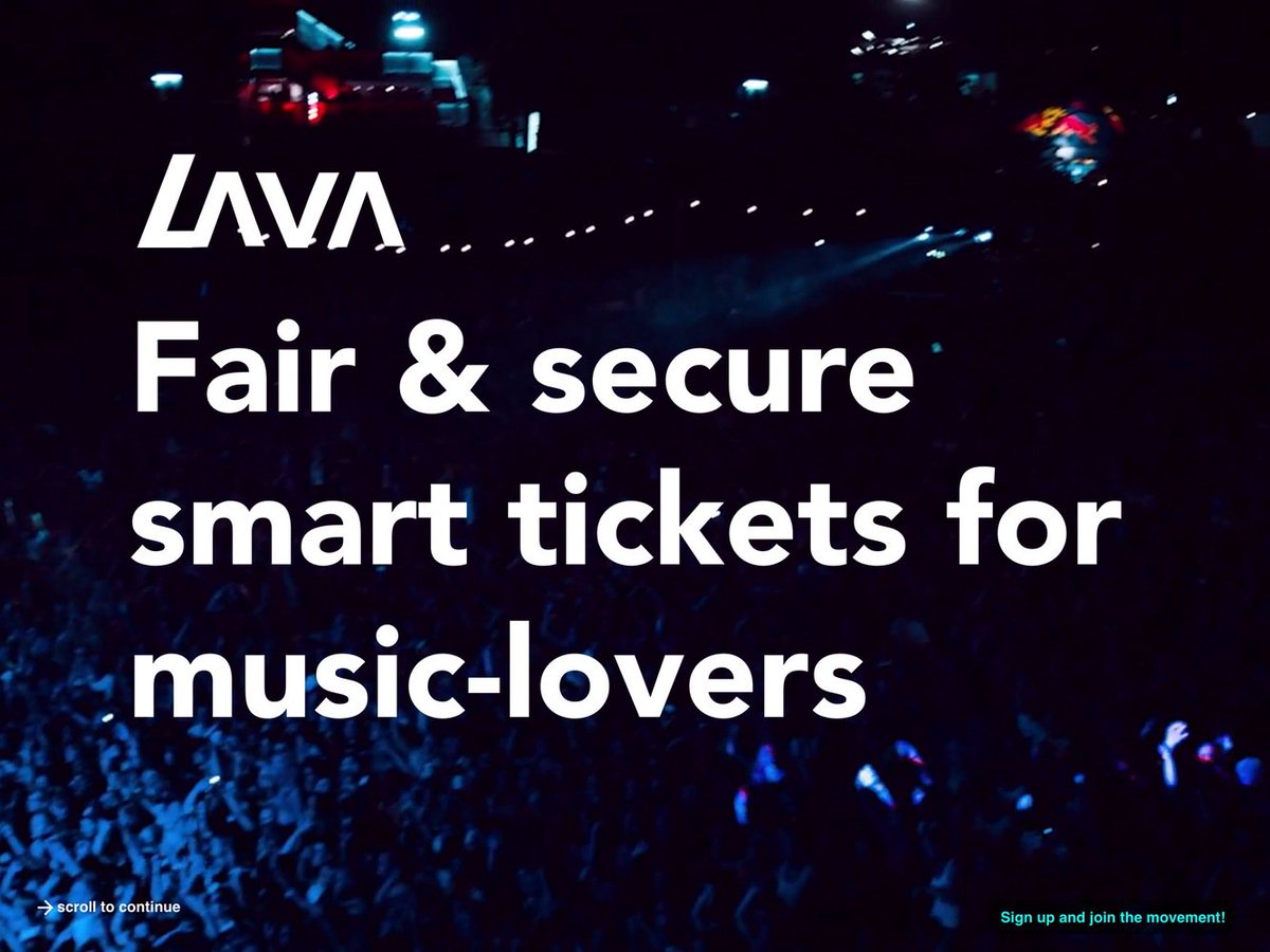 LAVA: preventing event ticket fraud by using the blockchain bit.ly/28Scx3X