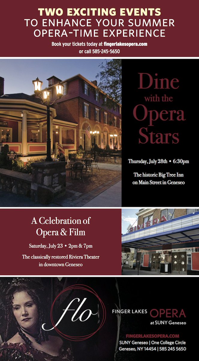 FingerLksOpera's tweet photo. Introducing two exciting events! Join us for "Dine with the Opera Stars" and "A Celebration of Opera & Film"#FLO2016 https://t.co/oXgl3w6iDY