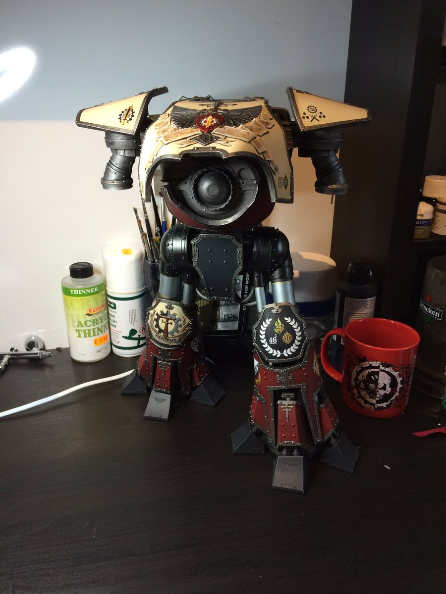 HeresyJunkie's tweet photo. Nearing the end of this beast! #warmongers #Atarus https://t.co/7gwplda3xt
