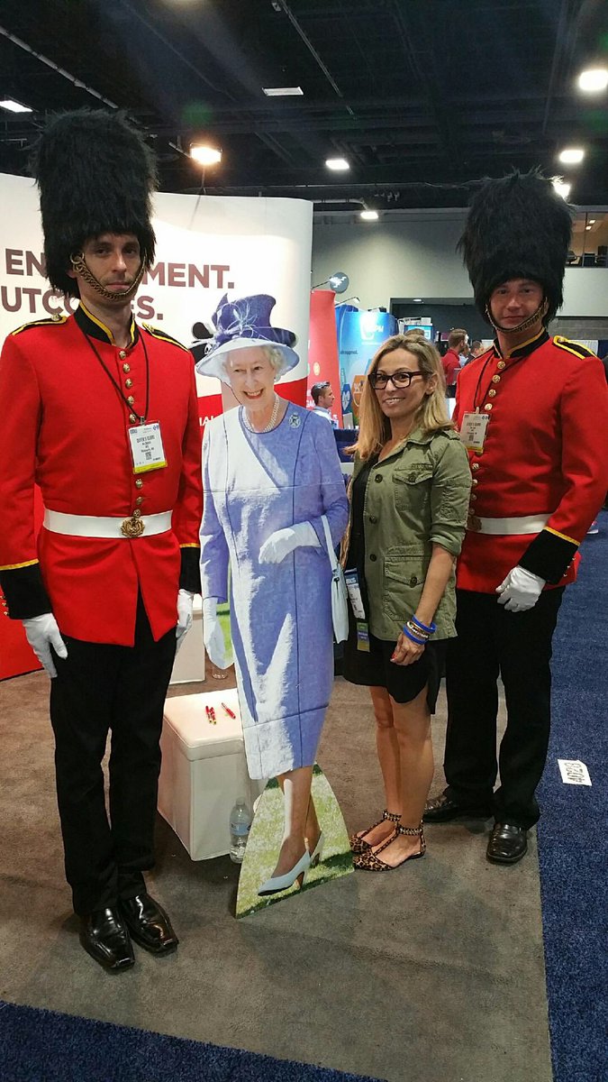 HRDudette's tweet photo. Doing my royal best to win a GoPro for Cj! #SHRM16 @ahc_global #royalcomms https://t.co/0zzEXUnFtT