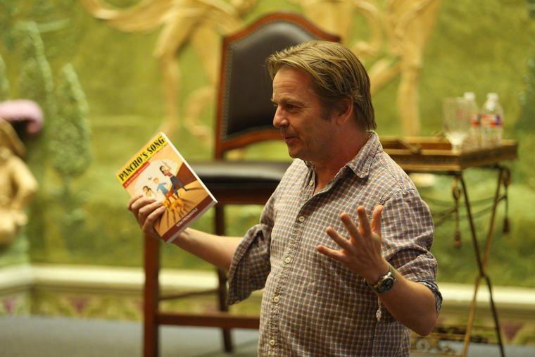 ElPasoInc's tweet photo. A boy and his dog on the border: @TomFremantle introduces latest book, “Pancho’s Song”
https://t.co/5RVgLAmjAd https://t.co/ZFKmVs6aSn
