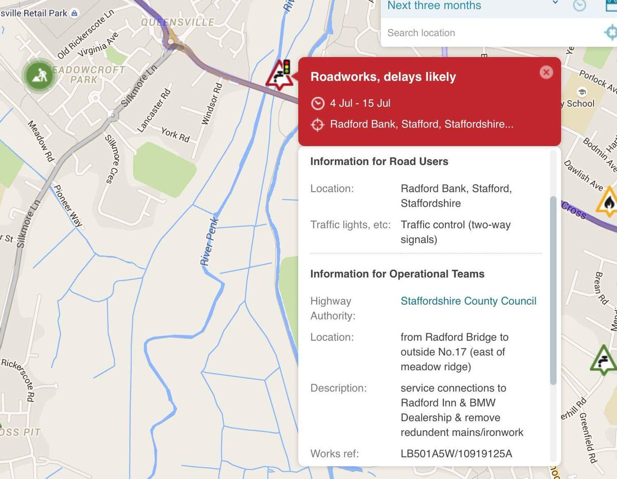 DJLeeM's tweet photo. People of Stafford behold yet more roadworks misery! Will it ever end??!! #Stafford #MoreGridlock #HadEnoughNow https://t.co/I8vYLbdw9L