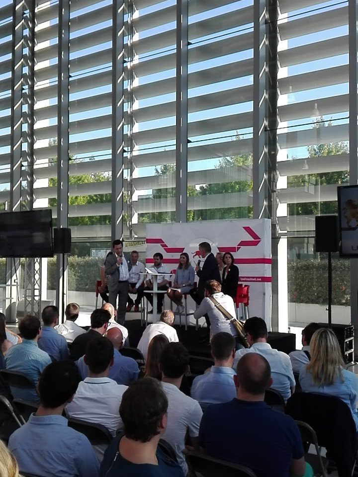 nicolasantonini's tweet photo. Merci Patrick @pck_b de citer @EnModeUP dans vos échanges ! 1an de @LyonFrenchTech #HappyLFT #PokeUP https://t.co/lmaGx6nP1k