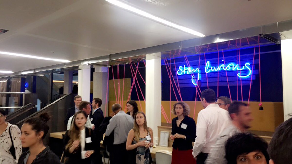 Roofora_'s tweet image. #LNDTechWeek live from #huckletree, #london