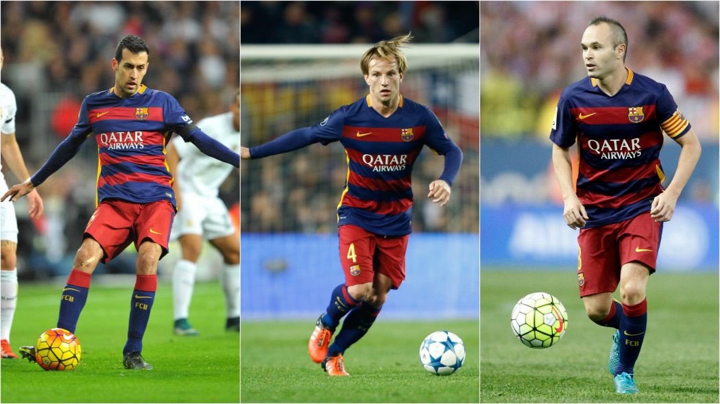 Footballogue's tweet photo. [#Décla💬] Rakitic: "J’espère qu'Iniesta et Busquets vont se tromper et me passer la balle et me donner des passes D" https://t.co/O1ruosJagG