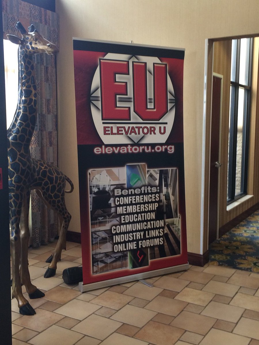 ElevatorWorld's tweet photo. If you're at Elevator U, come get a free copy of the June issue of ELEVATOR WORLD magazine at our table! #ElevatorU https://t.co/ooj2EjvHb1
