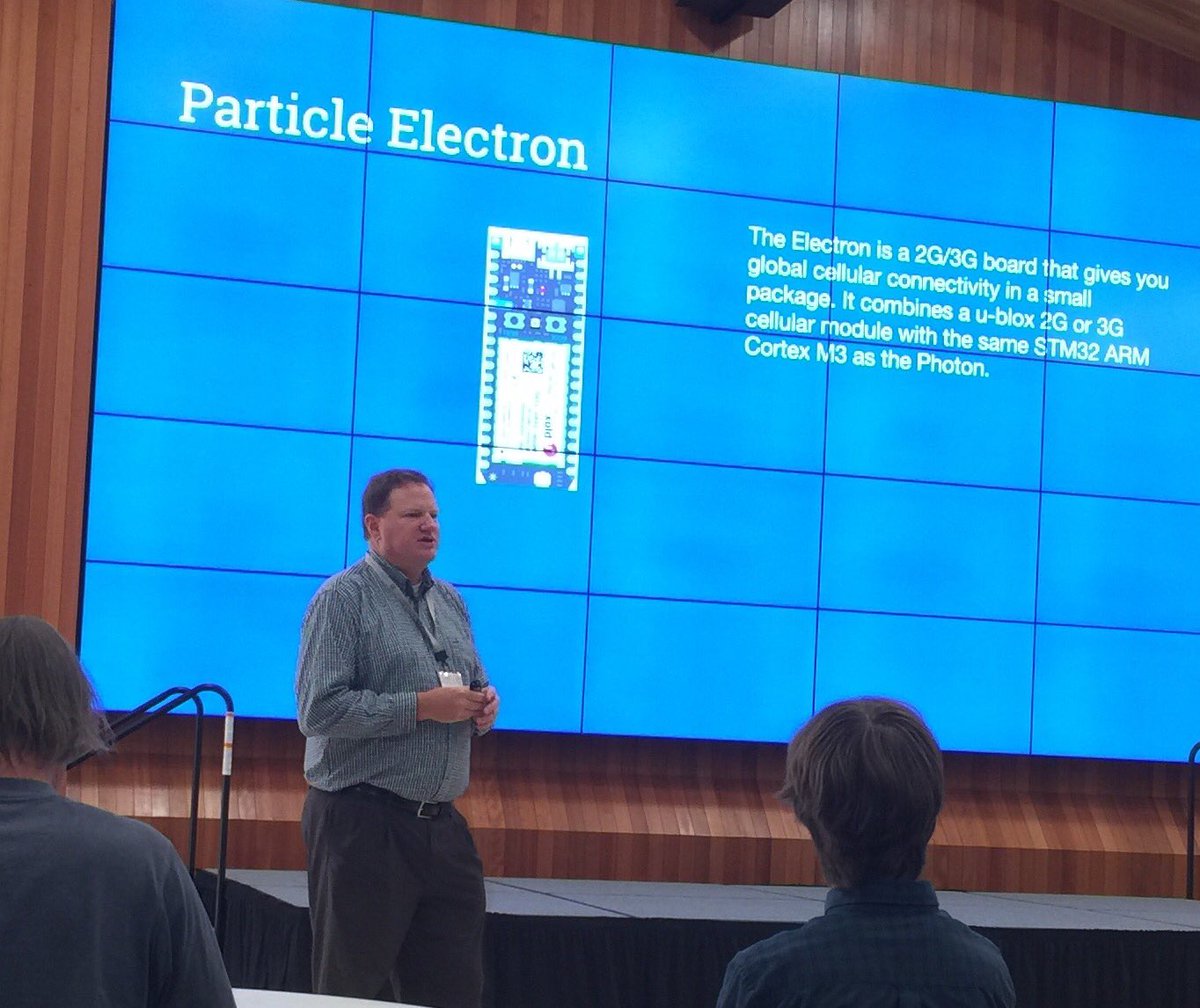 FunkhouserBill's tweet photo. @21cMatt shares latest developments in super affordable microcontrollers. #humshift https://t.co/twPqwGSgZ6