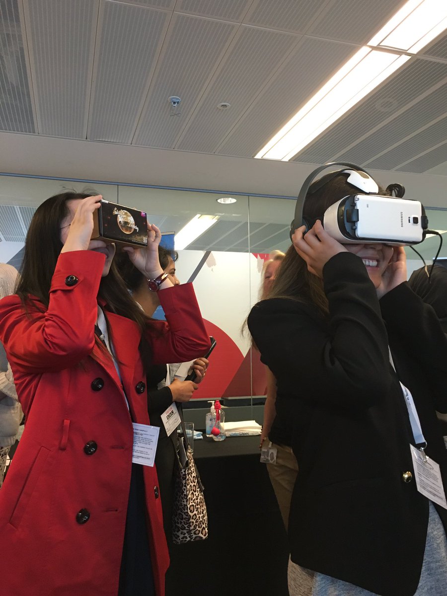 Seems like we're looking into the future of networking, during our networking session :) #BBCDiversity