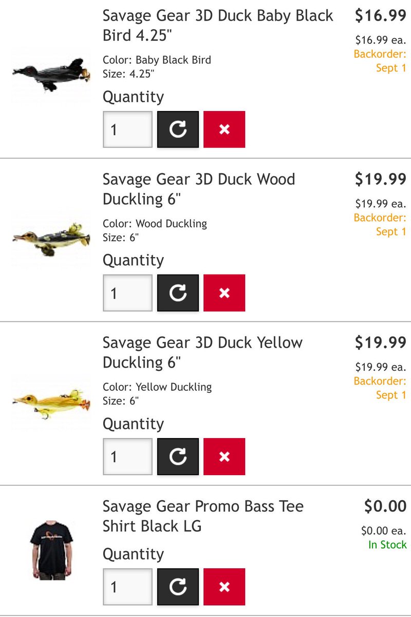 BassThugTrail's tweet photo. Preorder your @SavageGearUSA 3D Ducks now at @TackleWarehouse. @87harrischris @BassFishinNinja @bassfisher3k https://t.co/9uMVKK6usz