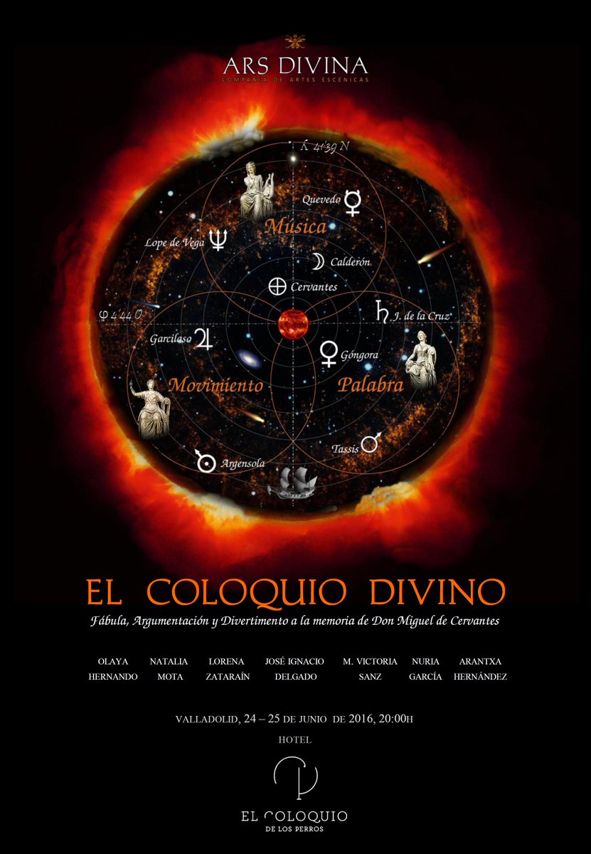 ArsDivina_'s tweet photo. Los próximos 24 y 25 de junio en el Hotel El Coloquio de los perros, estrenamos El Divino Coloquio. https://t.co/h1BCdFLOE3