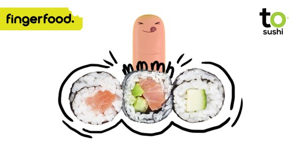 FingerfoodMx's tweet photo. ¿Antojo de sushi? Ya puedes ordenar de #Tosushi a través de #Fingerfood ;D. https://t.co/i31r7vXO17