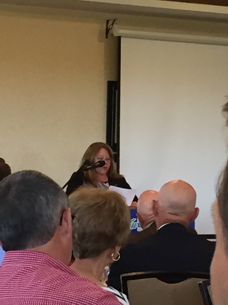 AmygpAmyfp's tweet photo. @vjhoehn @Royal_CU giving honor to Charlie Grossklaus into the @ecareachamber Hall of Fame. #thankuCharlie https://t.co/t1lutUbv0j
