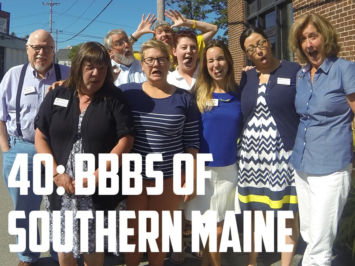 #TBT - Meeting the terrific team at <a href="/BBBS_SouthernME/">BBBS of Southern ME</a> near the end of the #TeamStrub adventure.
