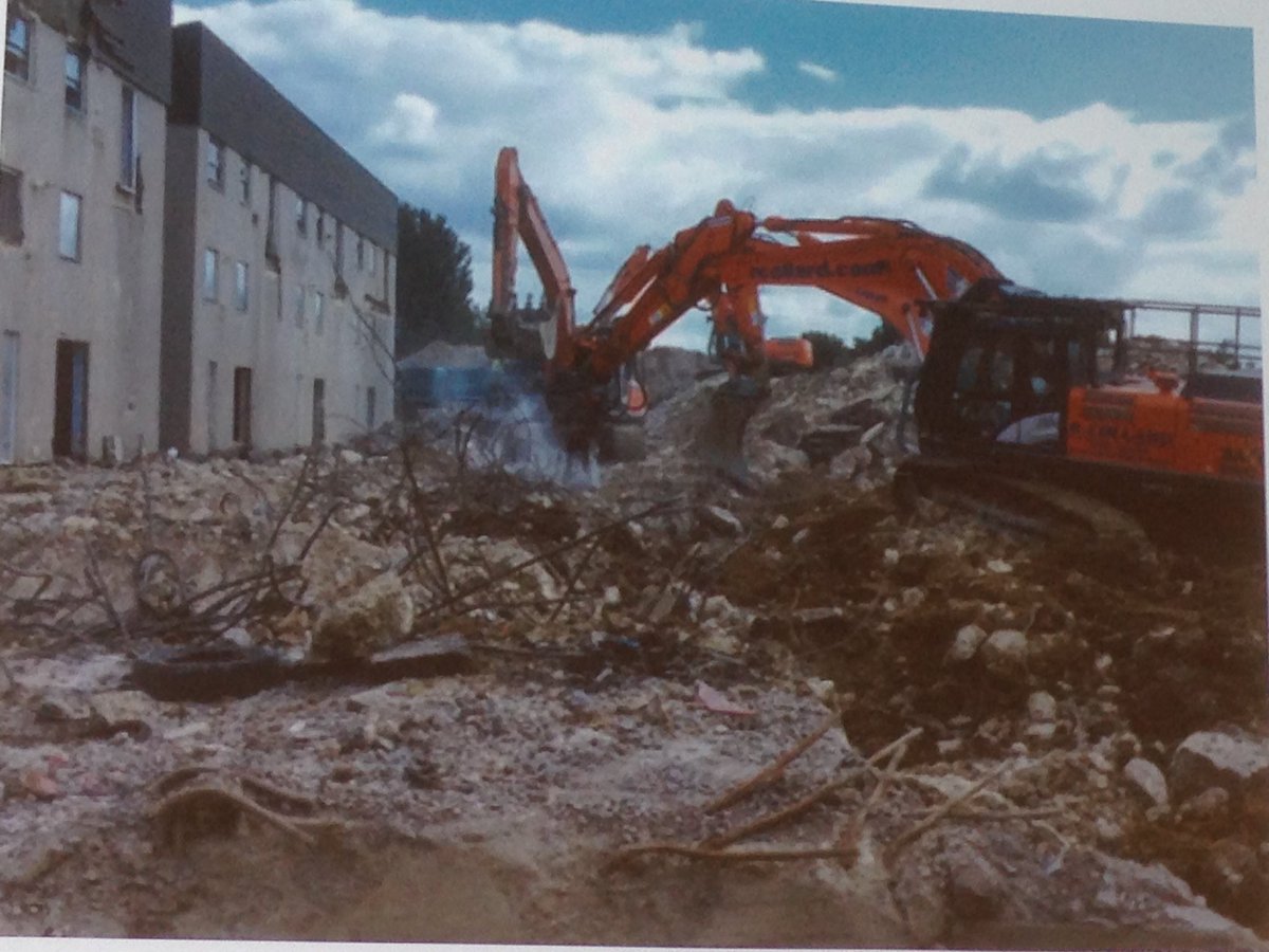 #remakingthestreet -Julia Moulder @CatalystHomesUK -demolition of system build at Havelock estate @PTEarchitects