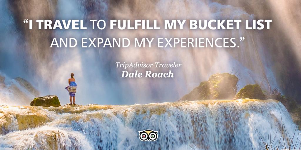 RT if your bucket list seems never ending, because you'll never stop traveling #WhyWeTravel