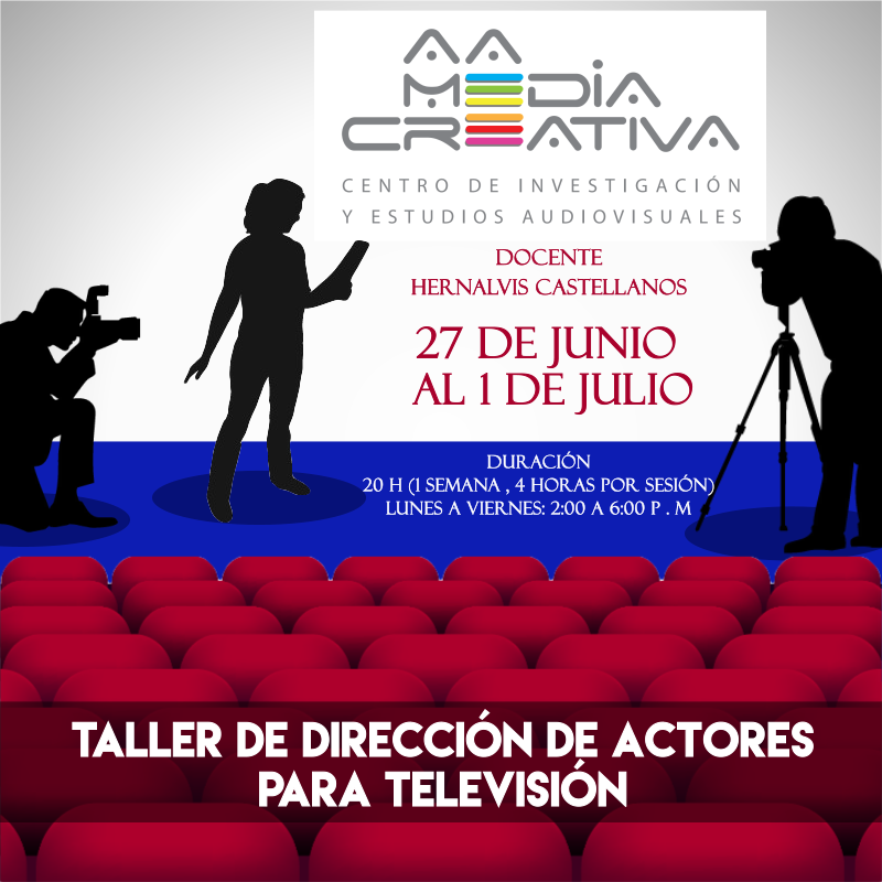 AAmediaCreativa's tweet photo. Rafael Marziano un aclamado director de cine, te sorprenderá con su metodología y dinamismo. https://t.co/ARk4RBL0yt