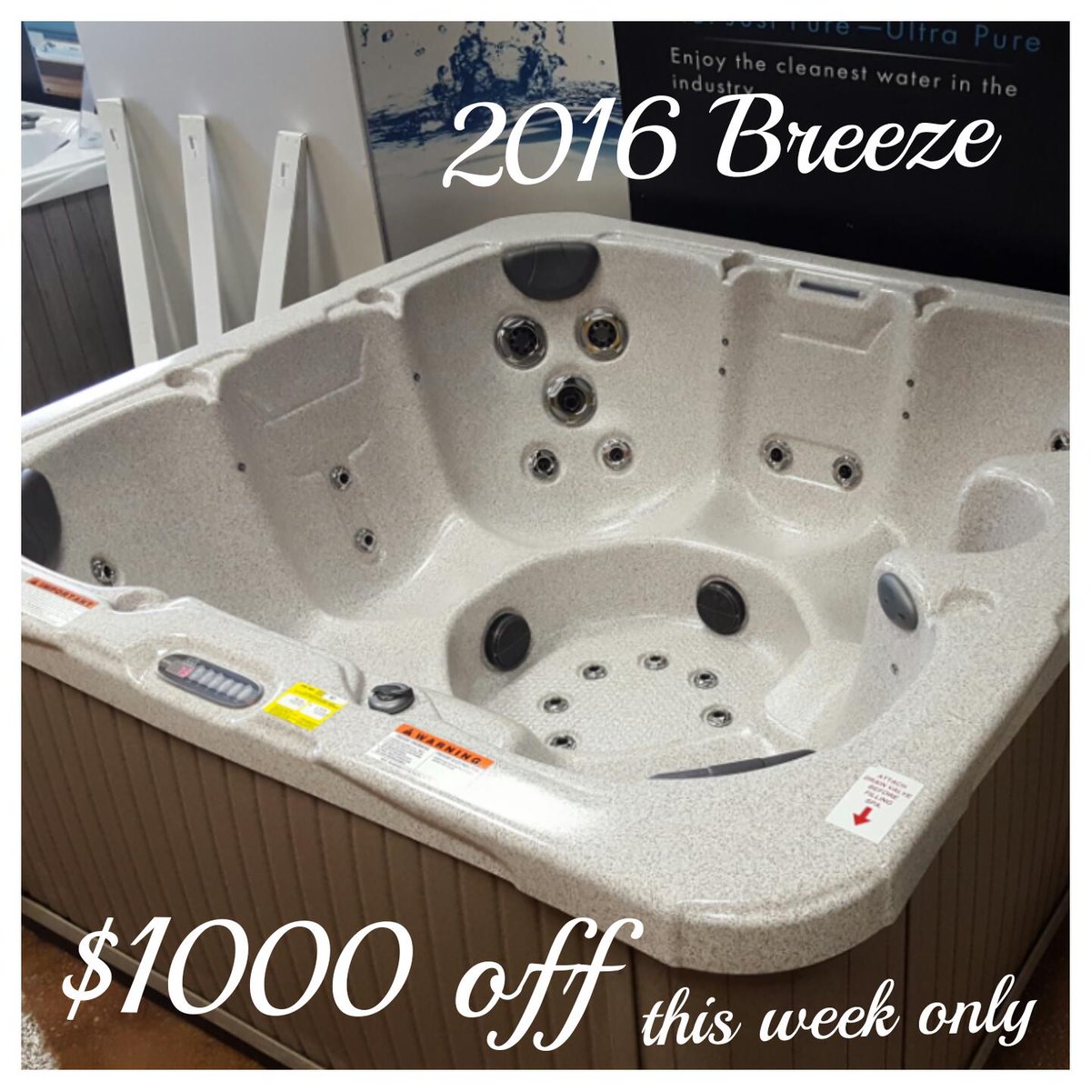 Weekly Hot Tub Special
#poolsplushsv #hottub #hottubsale #poolstore #hottubs #dimensionone #breeze