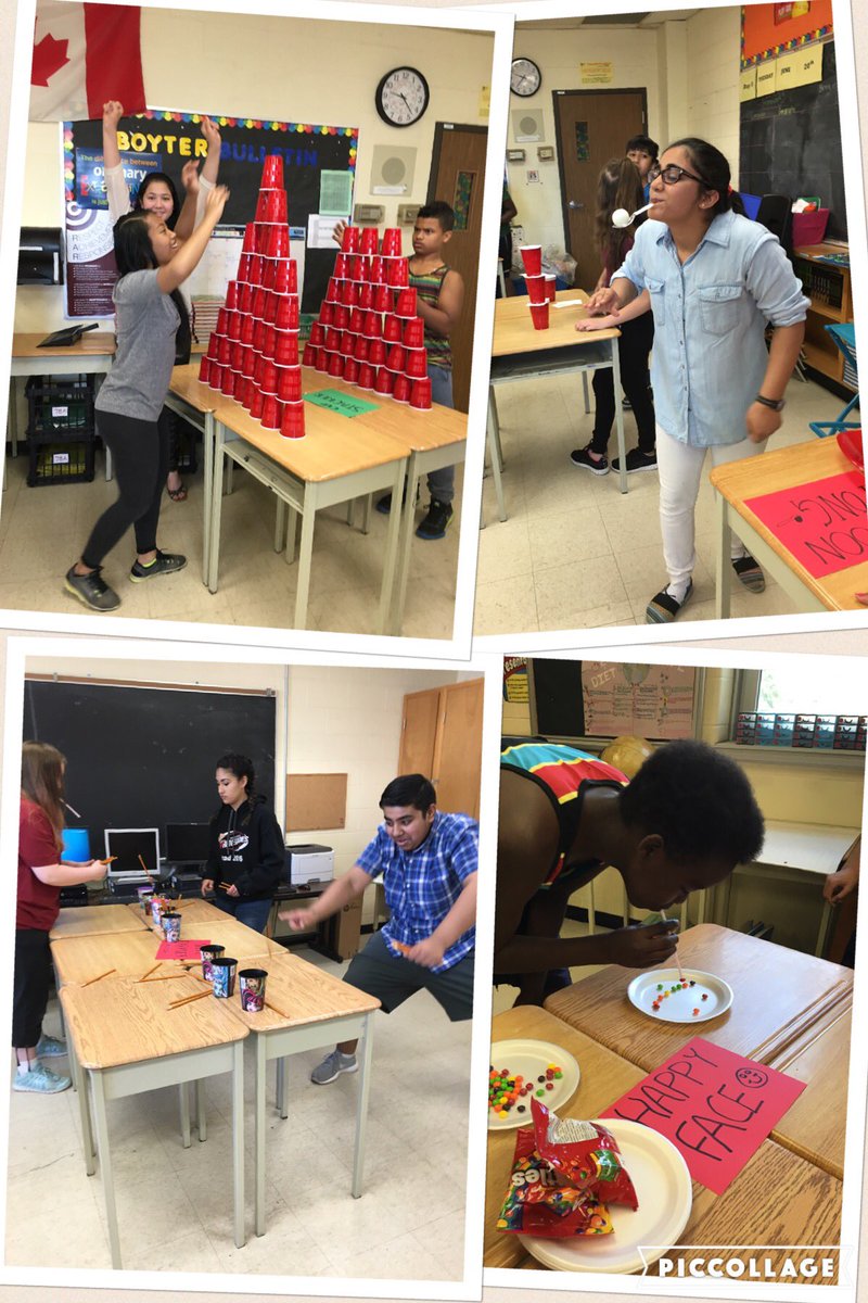adamocarpino's tweet photo. Awesome!
β@BoyterDee: Grade 8 Minute to Win it! @Riddell_HWDSB #gradfun https://t.co/ZpPUWTxUqPβ
