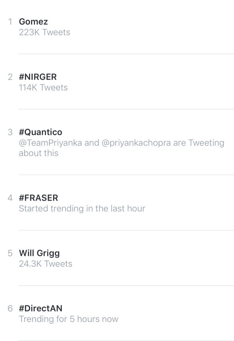 PriyankaDailyFC's tweet image. Quantico is trending at 3️⃣ in Paris @priyankachopra 🙌🏻