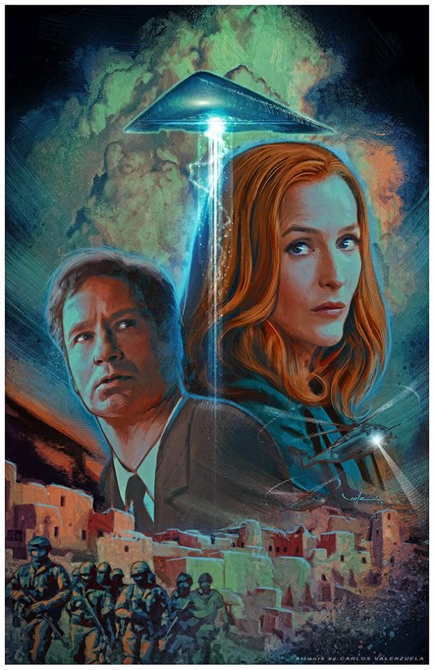 killer_kitsch's tweet image. #TheXFiles by Carlos Valenzuela bit.ly/28LCZdX #GeekHour