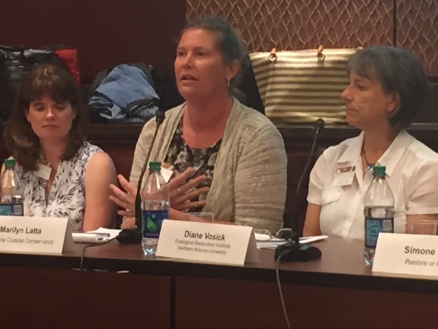 ca_coastal's tweet photo. @ca_coastal's Marilyn Latta sits on a panel in DC to talk #NaturalDefenses in SF Bay for release of new @NWF report! https://t.co/gMz5898J1s