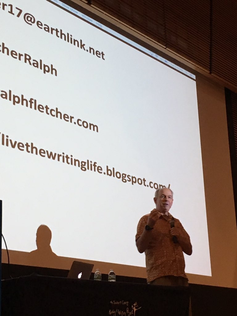 klovemiller's tweet photo. So excited for this keynote! @FletcherRalph @TCRWP #tcrwp https://t.co/fuuwszCDph