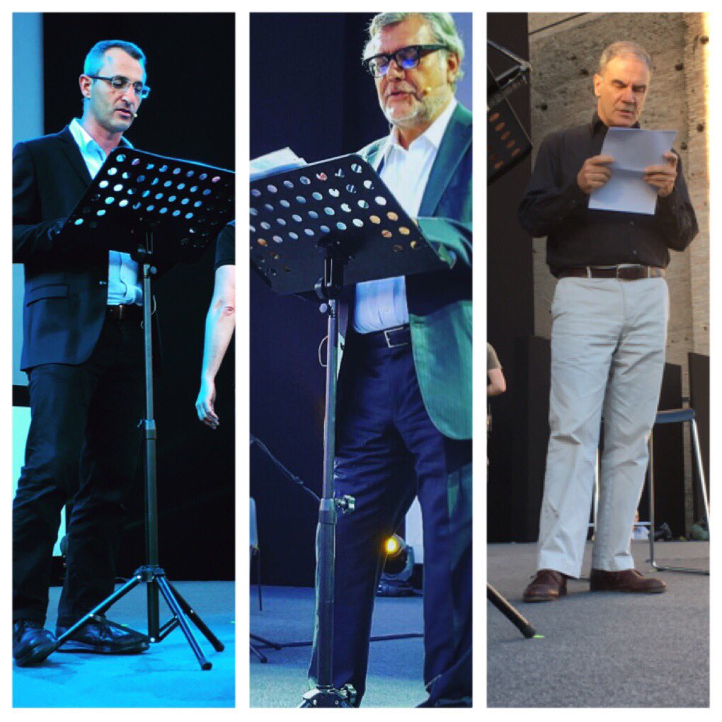 Stoleggendo's tweet photo. #protagonisti della serata @LetteratureFest alla #provamicrofono alle 21 #letterature Altri giorni,altre #memorie https://t.co/MgSzcDT2Xi