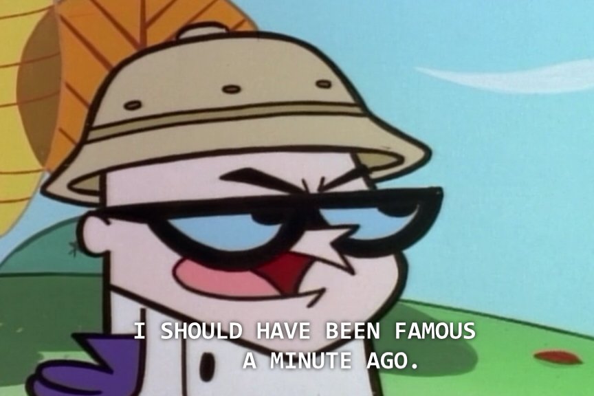 Me when i tweet some fire shit but my mutuals are being assholes