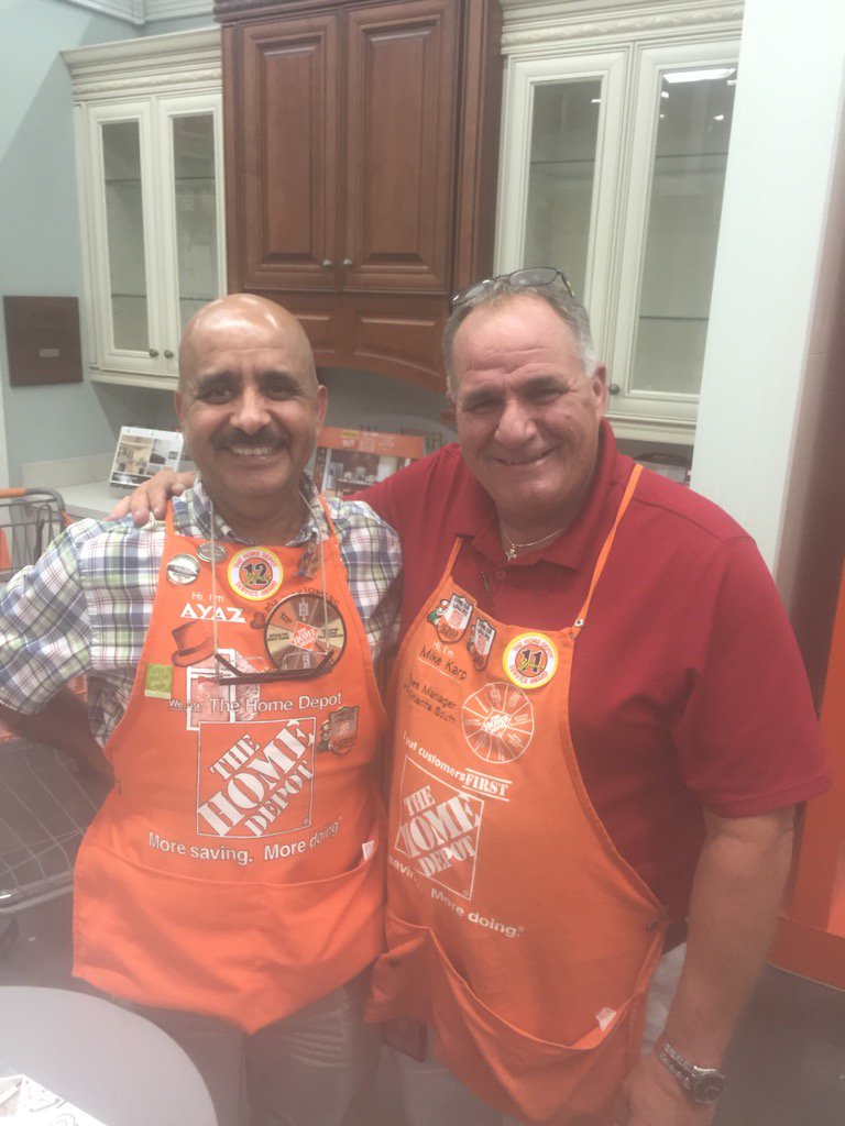 Ayaz and I at specialty Tuesday at store 153