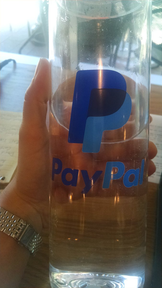 Today...I feel the hilarity of sporting PayPal gear.  #FeelTheThiel