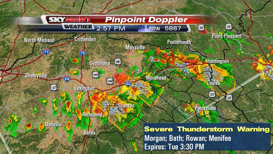 AndrewWMBF's tweet photo. Severe Thunderstorm Warning for Morgan and Rowan County until 3:30pm. #wymtwx #kywx https://t.co/4QJk5QQa3r