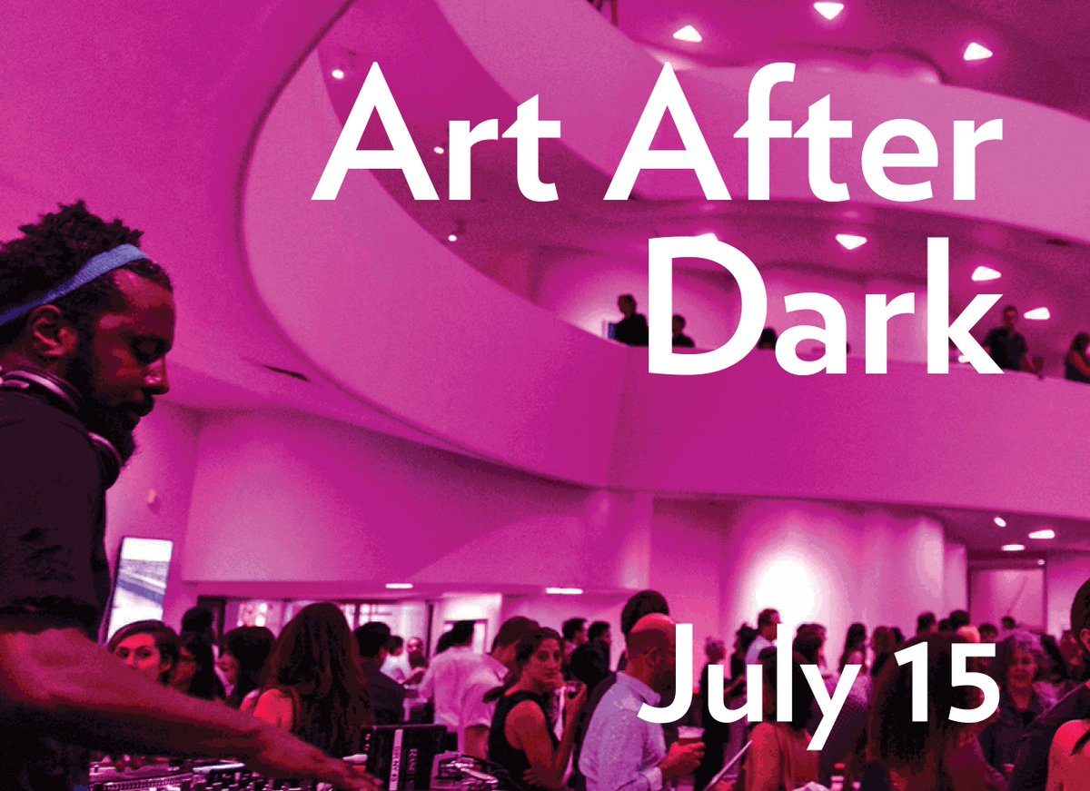 Guggenheim's tweet image. #ArtAfterDark on 7/15 features music by @djmoma  &amp;amp; private view of #MoholyNagy—get tickets: gu.gg/GfJw301sjIt