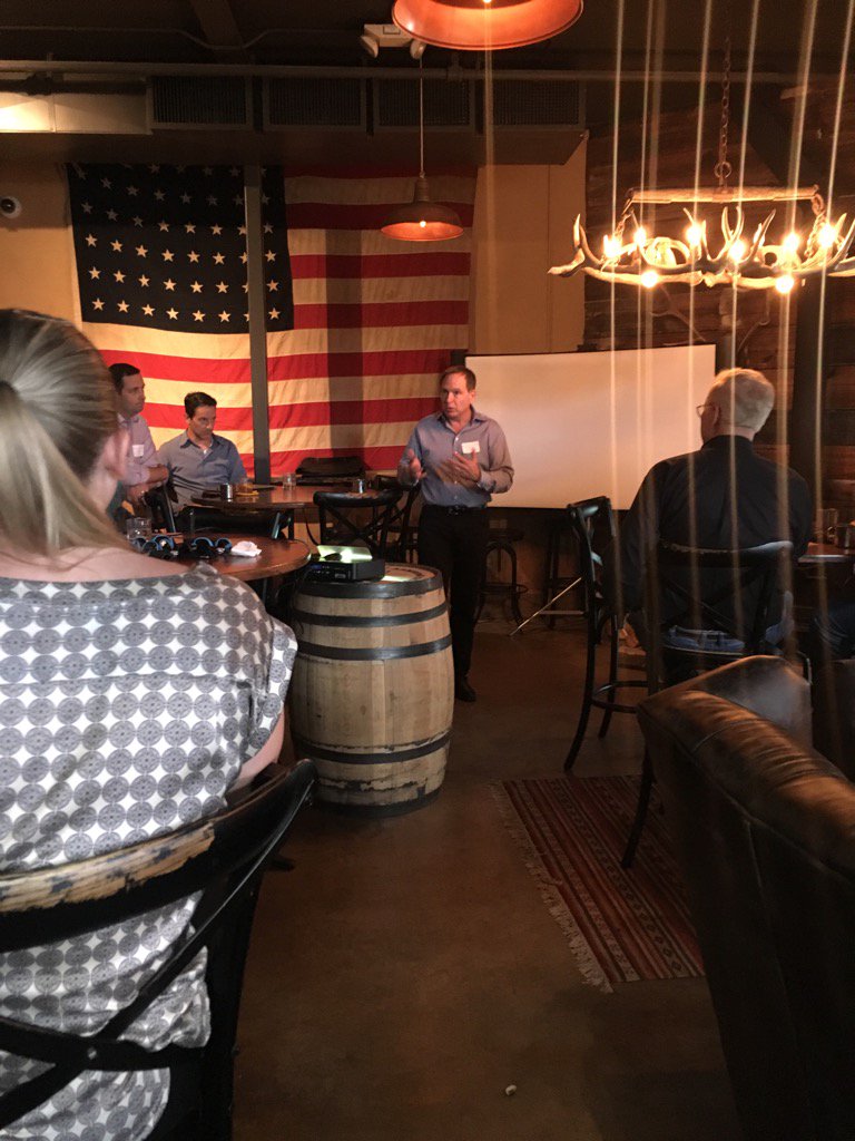 Snowflake's tweet image. @Bob_Muglia takes the stage at our event w/ @tableau in Denver #ElasticDW