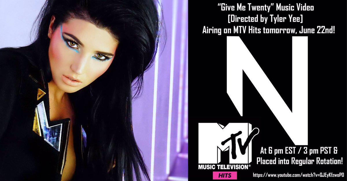 itsnovul's tweet photo. Eekk!! Catch #GiveMeTwenty tomorrow on @MTV full rotation!! Thxs for commenting &amp; sharing! https://t.co/WBdjKIXsex https://t.co/hlQm4t5tE6