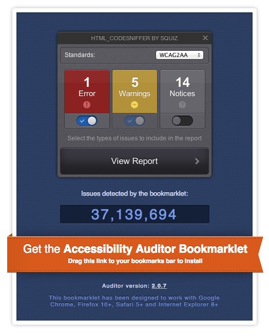 lifeatsquiz's tweet image. @htmlcs our free + open source accessibility auditor has found over 37m accessibility issues squizlabs.github.io/HTML_CodeSniff…