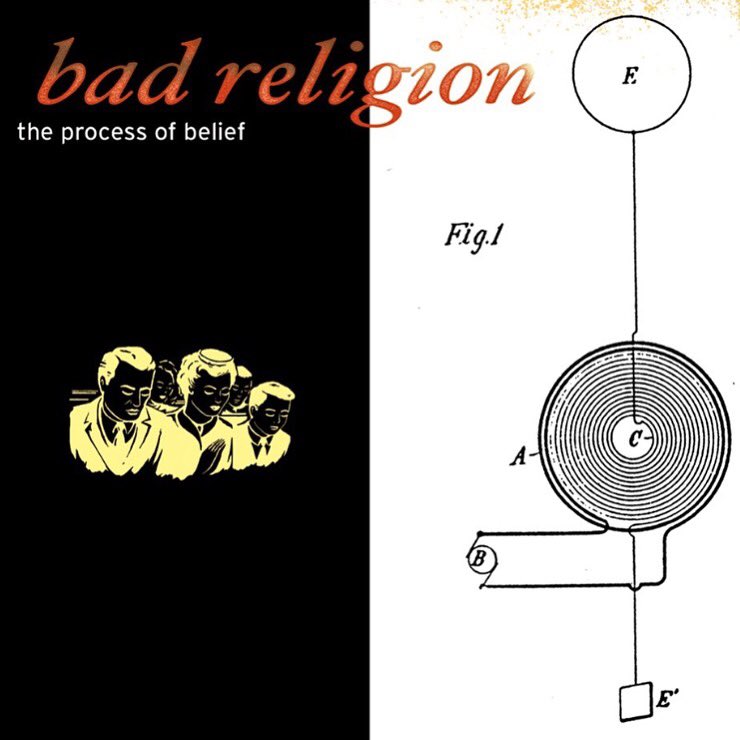 Here is what's playing in the office today! What are you listening to? #badreligion #theprocessofbelief