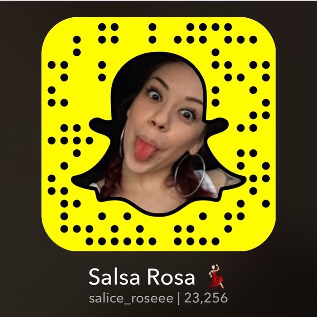 What is salice rose snapchat
