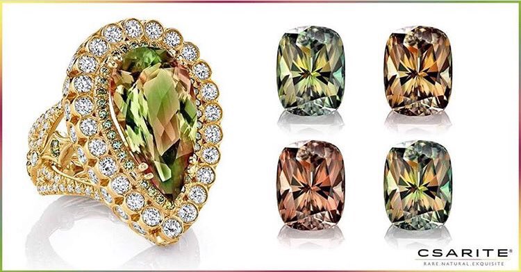 EricaCourtneyLA's tweet photo. The one and only, Csarite ® by @ericacourtneyjewels's #Nirvana #ring featuring a 10.92 CT teardrop shaped #CSARITE® https://t.co/gmHmlqpF2L