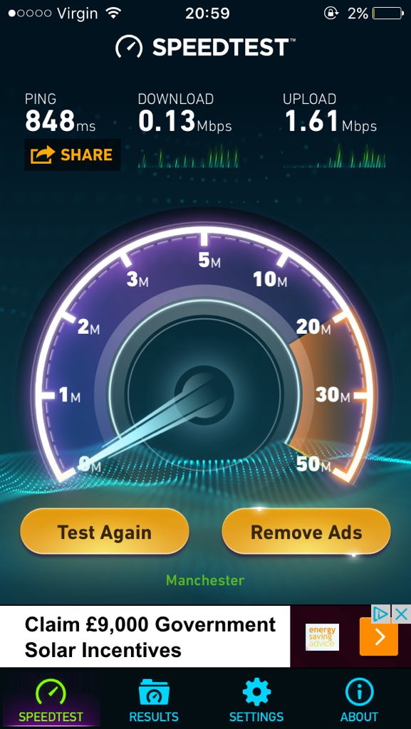 emmalemon86's tweet photo. What am I paying for?! This is disgusting! @virginmedia #viva100 #virginfibre #virginfibreoptic https://t.co/fAk7x2UzI2