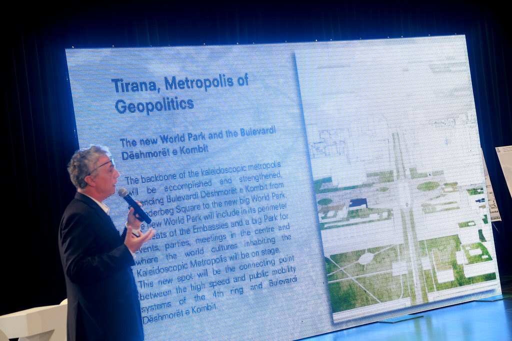 erionveliaj's tweet photo. A year since election, presented new Tirana urban plan in record time w. @StefanoBoeri, @UNL_ab &amp; @indarchitects 🏡 🗺 https://t.co/xjpJFziOuk