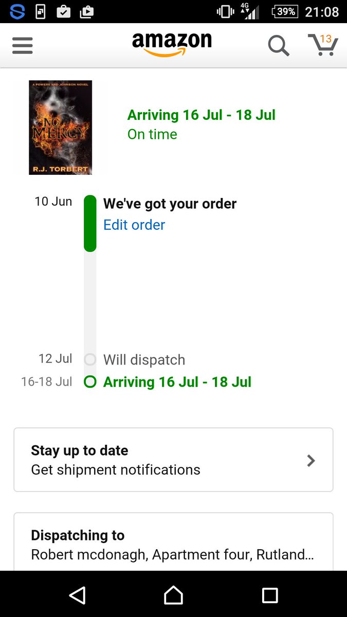 Scream4Scream's tweet image. Looking forward to #nomercy @Ghostfacecouk @RJTorbert wish @amazon would hurry up #slow :/