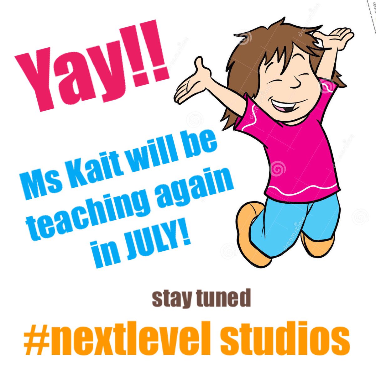 nextlvlstudio's tweet photo. Doctor evaluated Ms Kait approved! Stay tuned for new summer dance series information! @nextlvlstudio https://t.co/gkyVGjzhG6