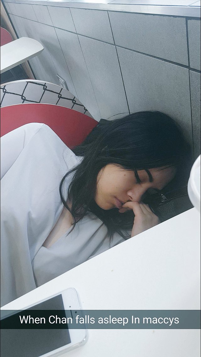 sarahchan97's tweet photo. Most my uni photos are me sleeping wherever we went #SleepForTheWeek 😂😂😂 https://t.co/KqByDpclBW