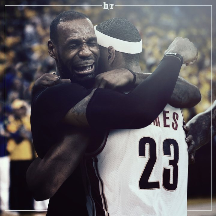 BleacherReport's tweet photo. 13 years later, LeBron fulfills his promise to his younger self. https://t.co/byzktDje4S