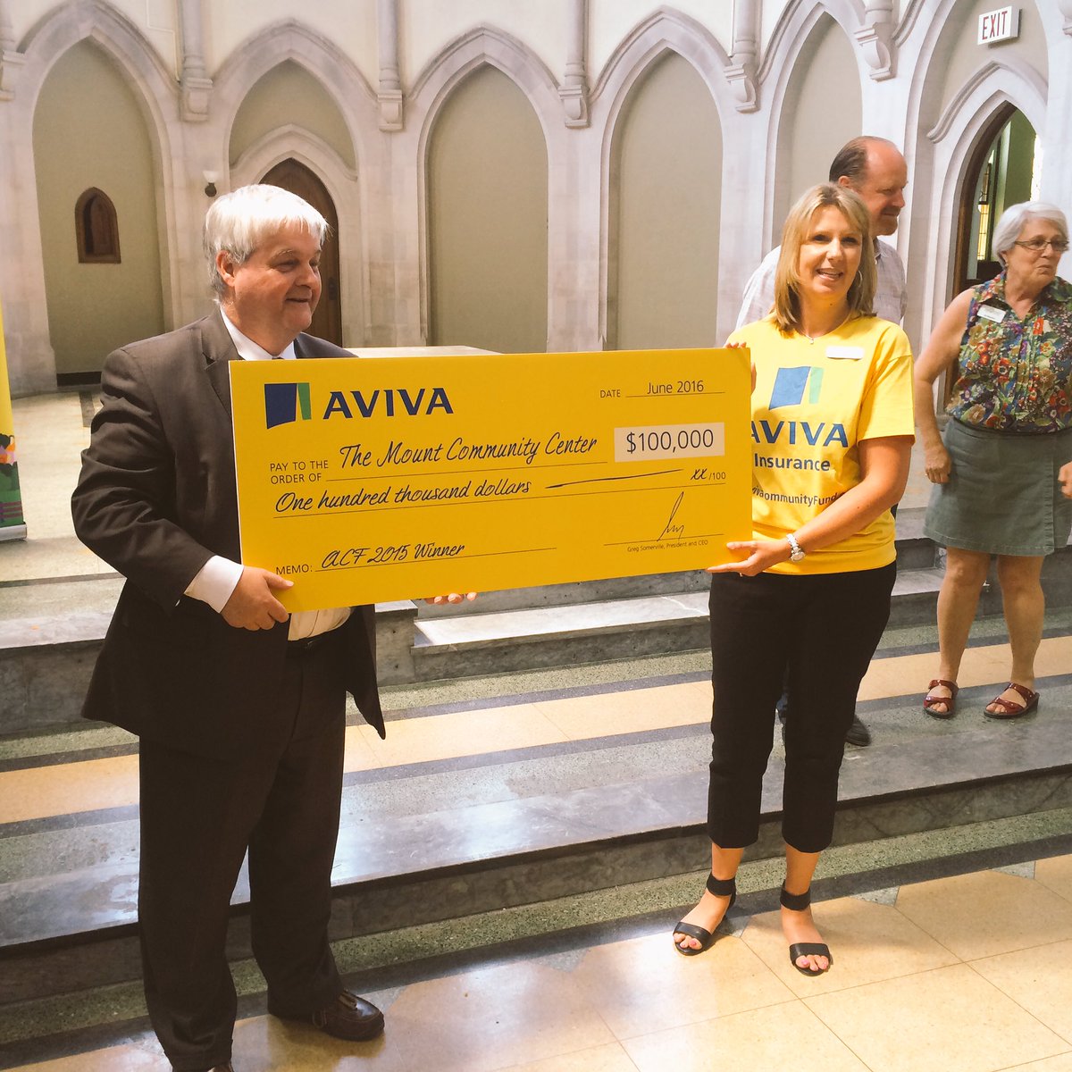isl_insurance's tweet photo. Great to part of the @avivacf celebration @TheMountPtbo today. Fantastic #community project, thanks for having us! https://t.co/QwCNpErRqF