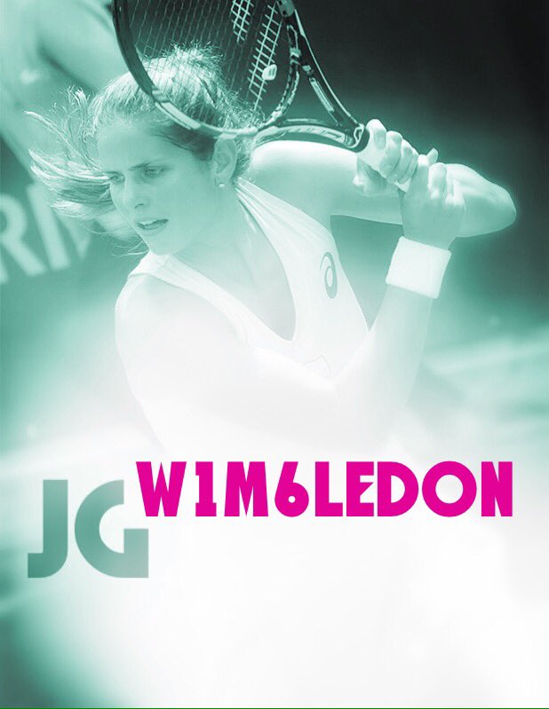 JuleFanbase's tweet photo. Good luck in Wimbledon @juliagoerges 🍀🍓☀️ #teamJule #believeInJule #grandSlamSupport 😛👍 https://t.co/FnhqpOh4u3