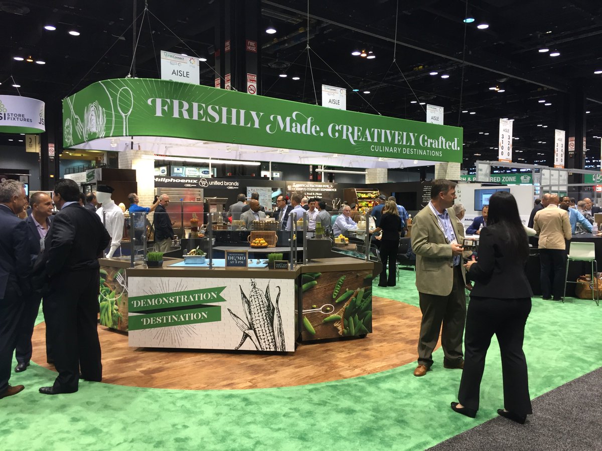 Excited to be at #FMIConnect and featured in the <a href="/hillphoenixinc/">Hillphoenix</a> booth. Come see what #SmartLighting can do for you!